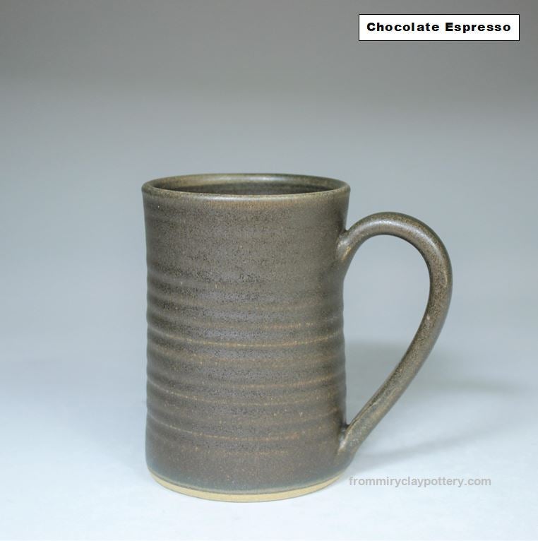 14oz Ceramic Americano Mug  Handmade Stoneware Coffee Mug | FROM MIRY CLAY  POTTERY