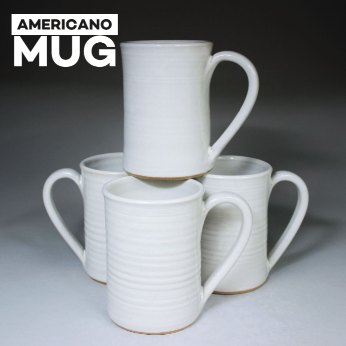 14oz Ceramic Americano Mug  Handmade Stoneware Coffee Mug | FROM MIRY CLAY  POTTERY